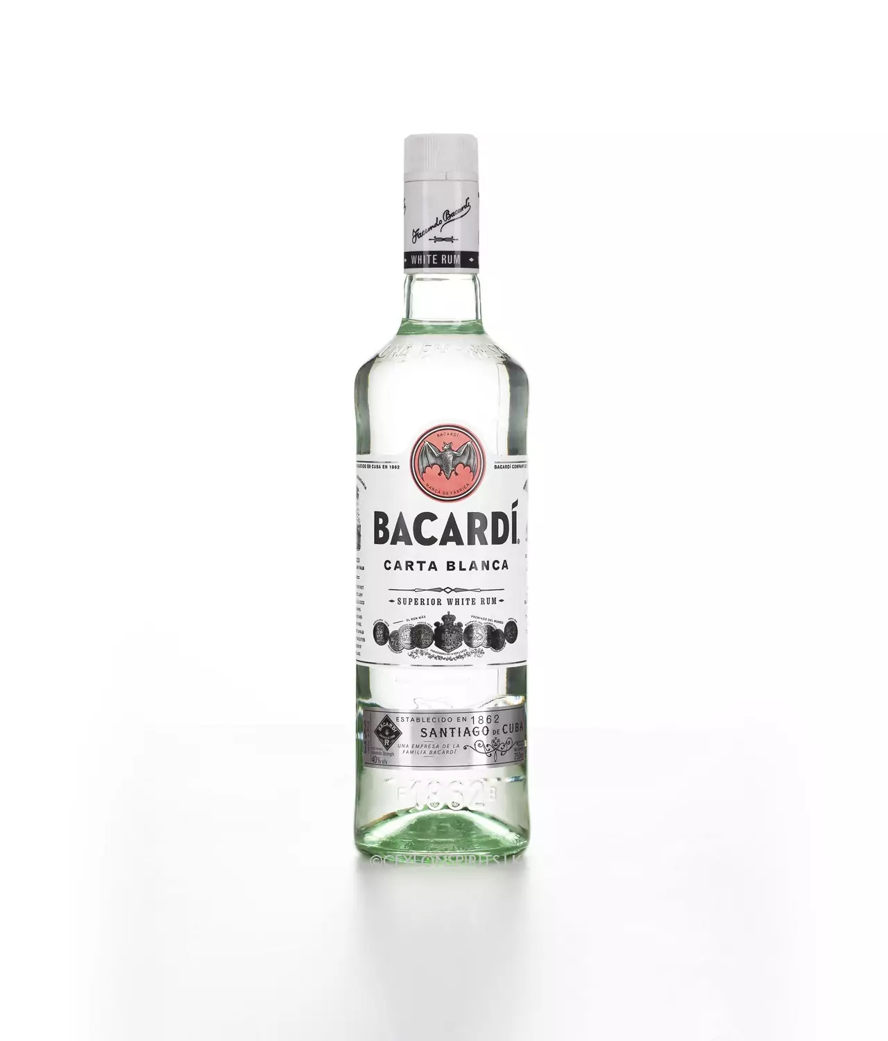 Bacardi Carta Blanca Rum - Local