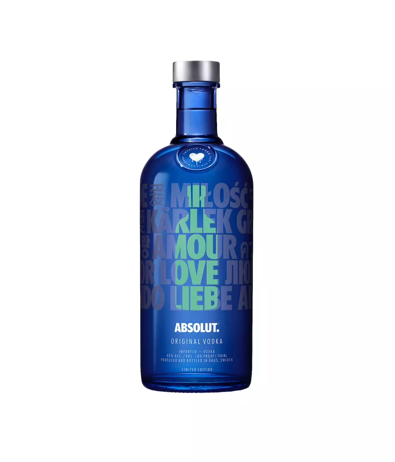 Absolut Vodka Love Edition - Blue